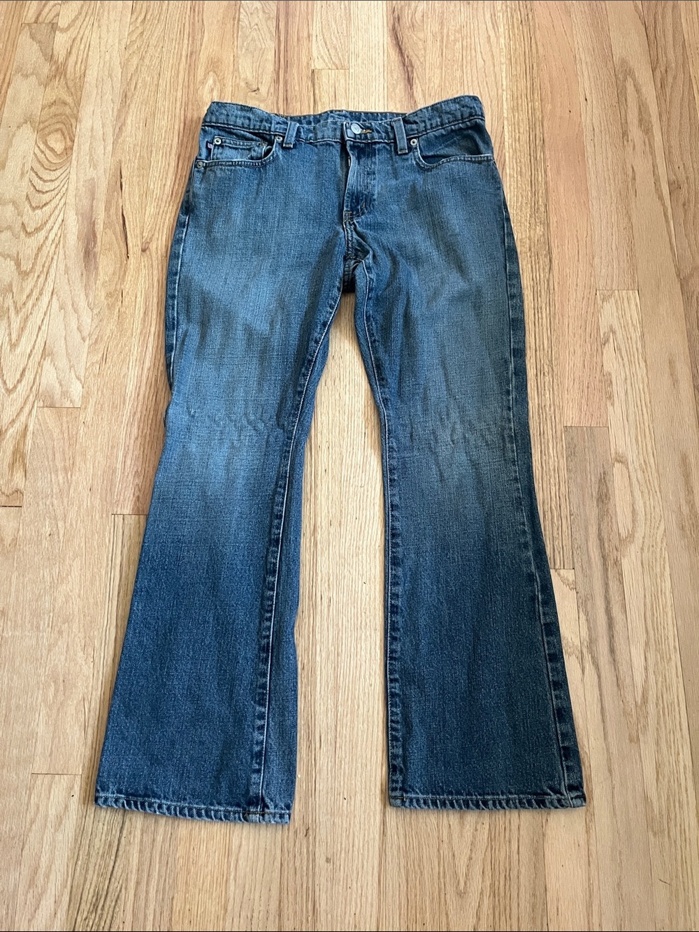 Polo by Ralph Lauren Women's Blue Bootcut Jeans